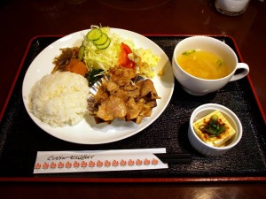 生姜焼き定食 生姜焼き定食