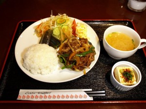 野菜炒め定食 野菜炒め定食